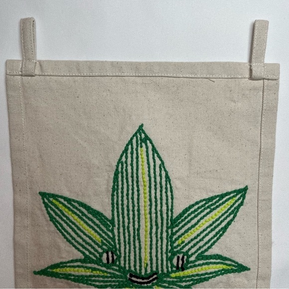 Urban Outfitters Mini Tufted Flag Textured Mary Jane 100% Cotton Tapestry NWT - Picture 11 of 15